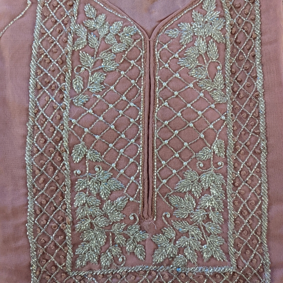 Pink Salwar Kameez - Picture 4 of 7